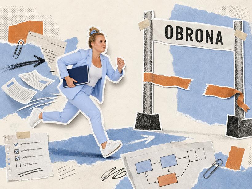 Meta przed obroną