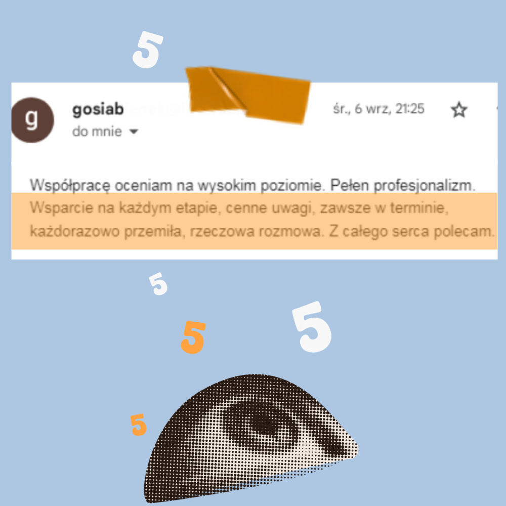 Opinia studentki turystyki i rekreacji o profesjonalnym wsparciu przy pracy dyplomowej