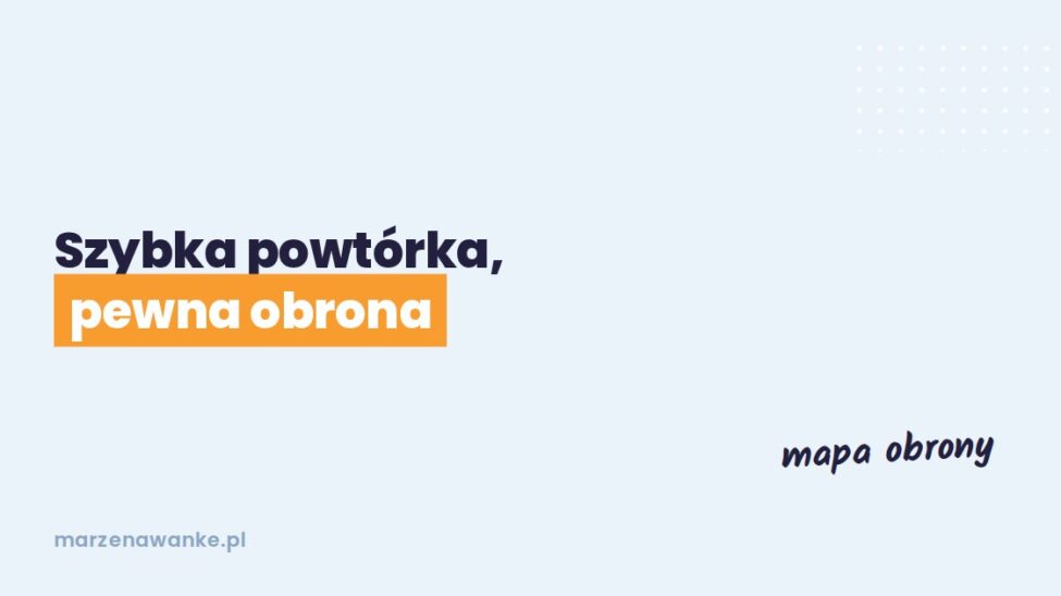 Okładka wpisu: jak przygotować się do obrony pracy licencjackiej, szybka powtórka