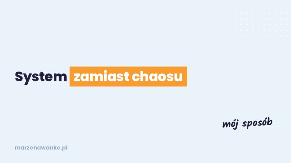 Okładka wpisu: system pisania pracy zamiast chaosu